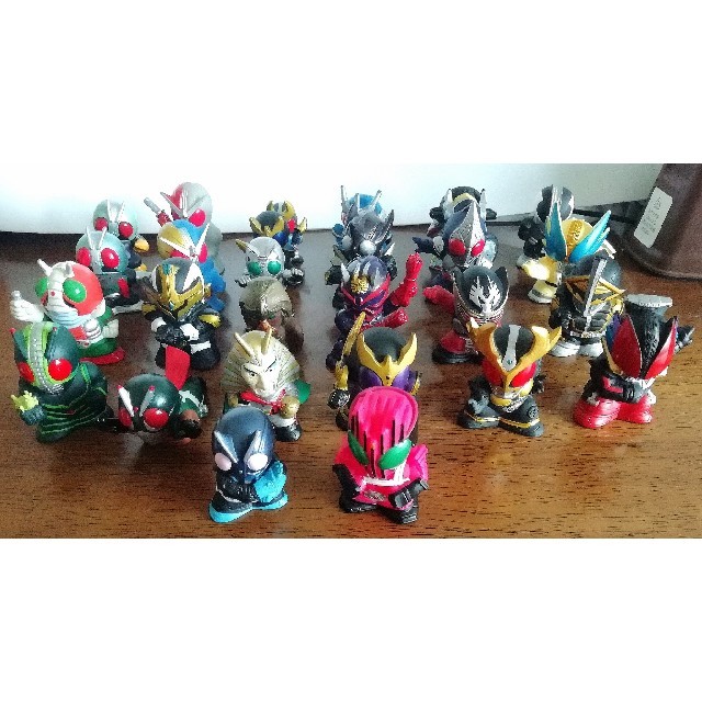 BANDAI - 仮面ライダー 指人形27体セット (昭和、平成)の通販 by
