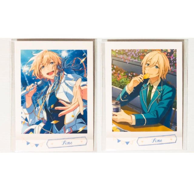 新品☆あんスタ☆fine【天祥院英智】ぱしゃこれ☆ver.7☆2点セットの