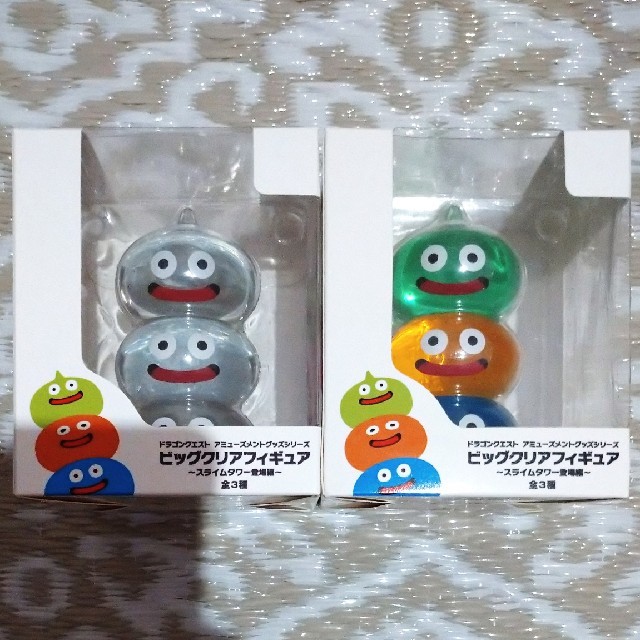 ドラゴンクエスト ビッグクリアフィギュア スライムタワー 2種類セット