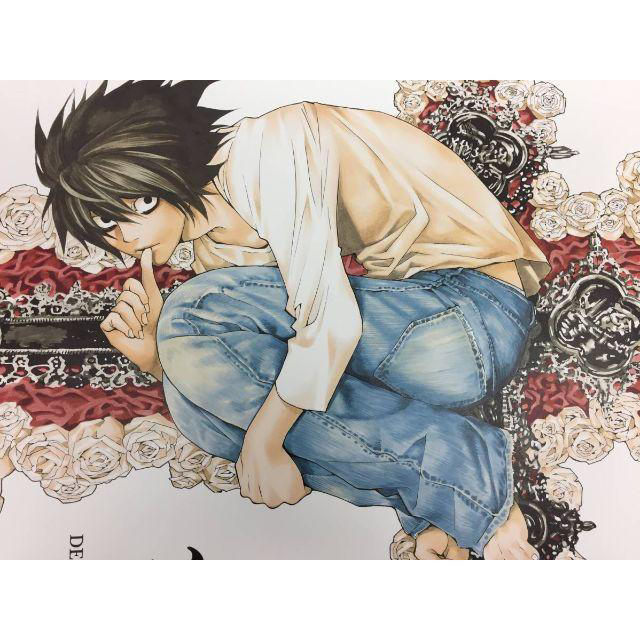 小畑健展 DEATH NOTE デスノート L エル B2ポスター デスノート展 B2