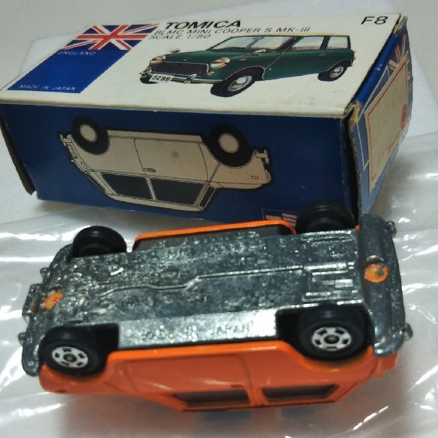 Takara Tomy - トミカ青箱 ミニクーパーS マークⅢ 日本製です。の通販