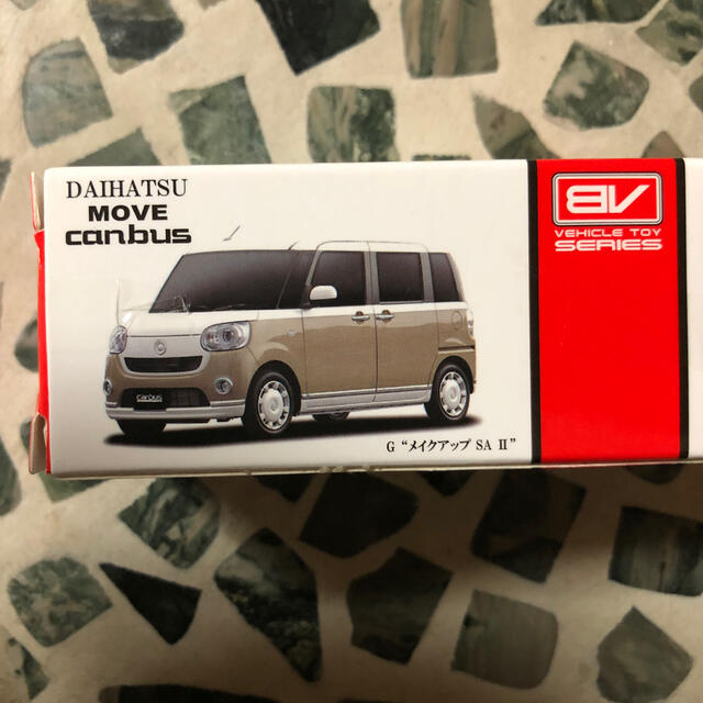 非売品 ダイハツ ムーヴキャンバス プルバックカー ミニカー