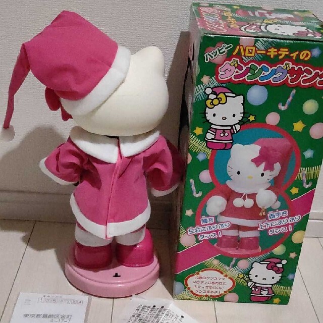 クリスマス ハローキティのダンシング サンタ ピノチオ サンリオ