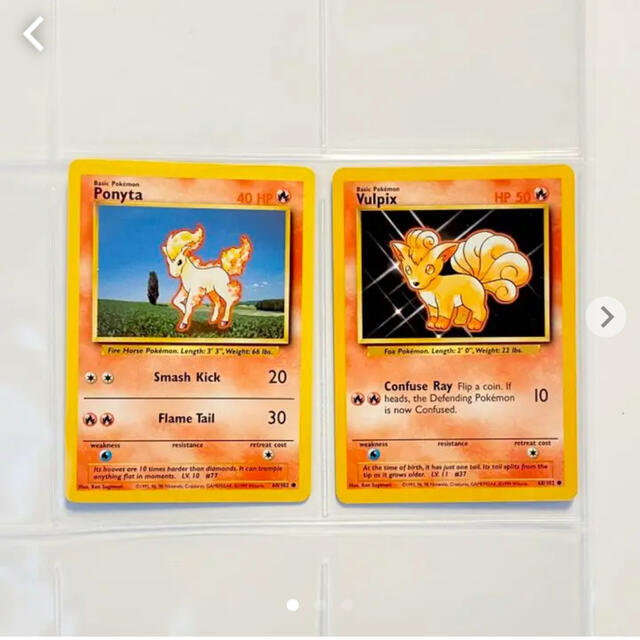 ポケモンカード 海外版 英語版 正規品 ロコン ポニータの通販 by shop