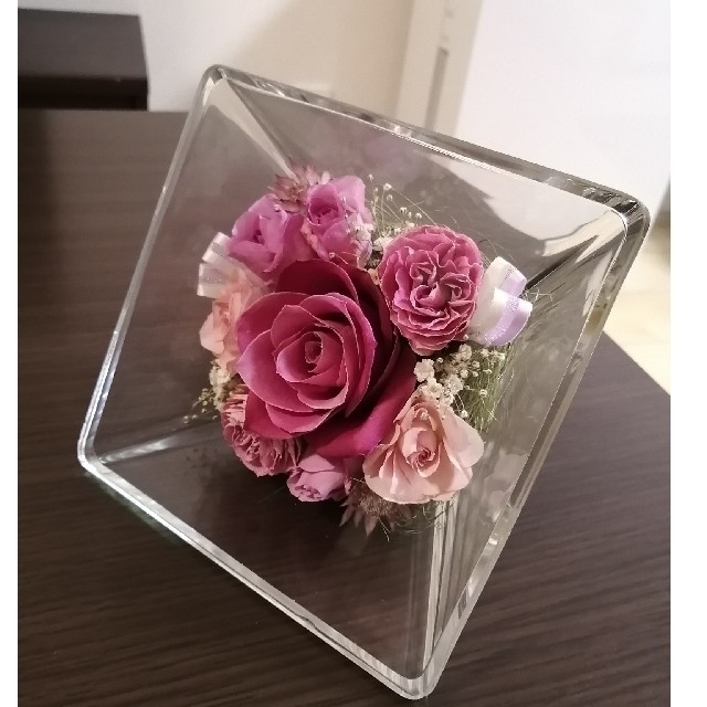 日比谷花壇 ガラスケース 期間限定品の通販 by たぬぼん's shop｜ラクマ