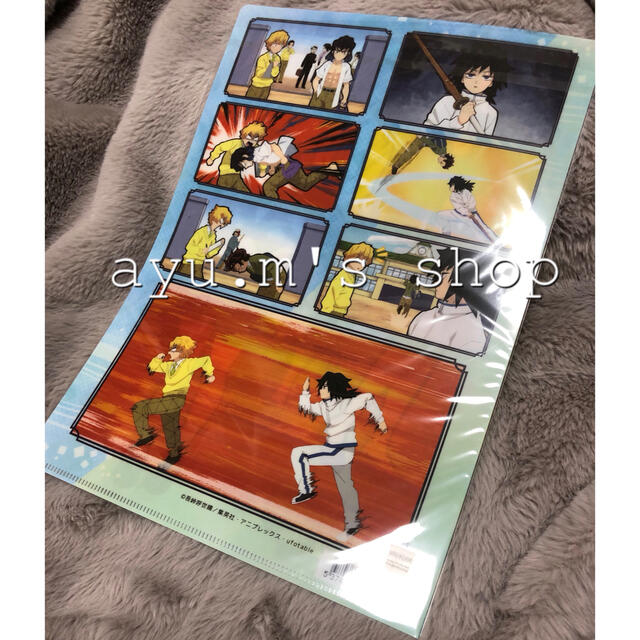 鬼滅の刃 ufotable クリアファイル キメツ学園 ねずこ カナエ カナヲの