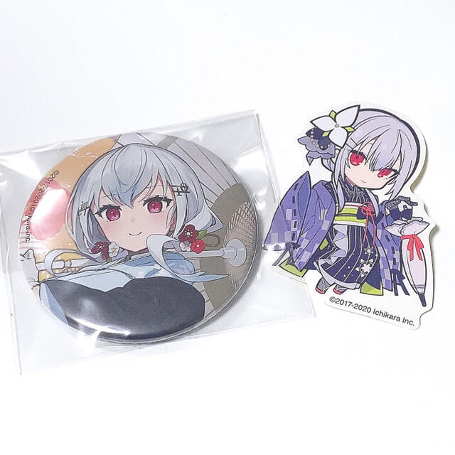 京まふ 京と秋のにじさんじ 葉加瀬冬雪 缶バッジ ステッカーの通販 by