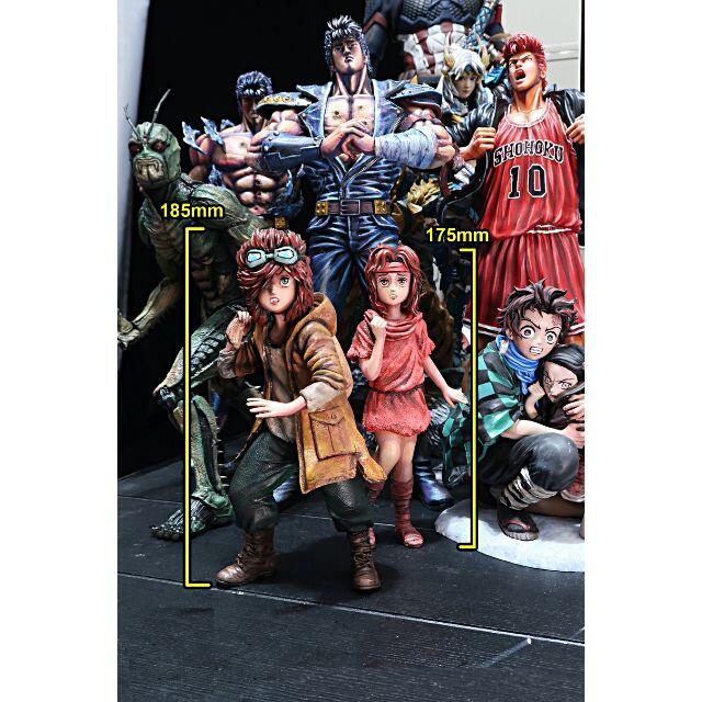 北斗の拳 バット＆リン ガレージキット（未組み立て未塗装）Bat & Rin