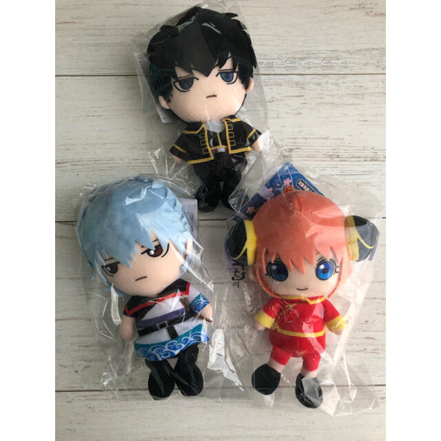 銀魂 chibiぬいぐるみ 坂田銀時 神楽 土方十四郎 銀さんの通販 by ちゃ