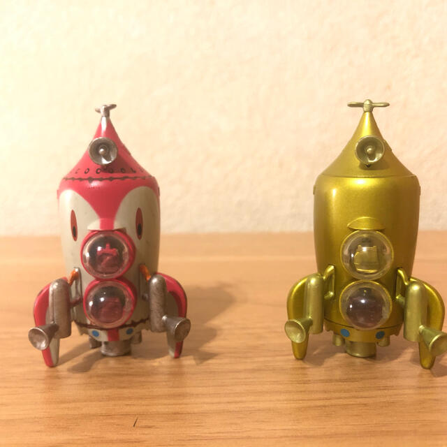 ピクミンフィギュア 激レアドルフィン号二体、青オニヨン、ハ