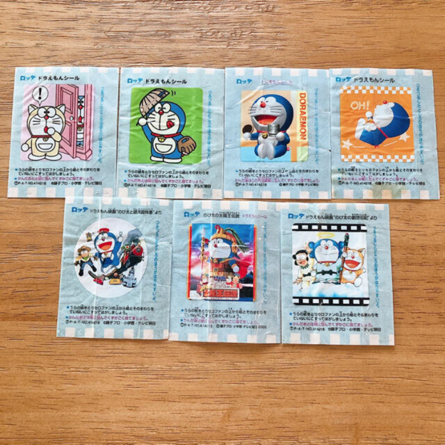 ロッテ ドラえもん 転写シール7枚の通販 by おかゆ's shop｜ラクマ