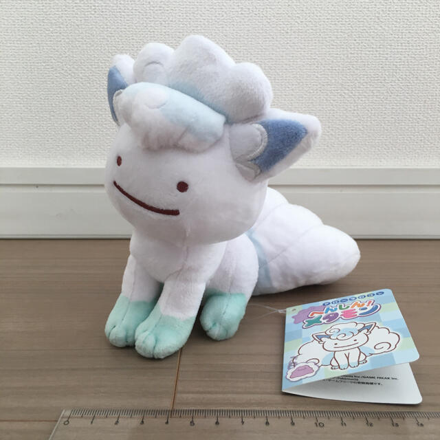 ポケモン - ぬいぐるみ へんしん！メタモン アローラロコンの通販 by