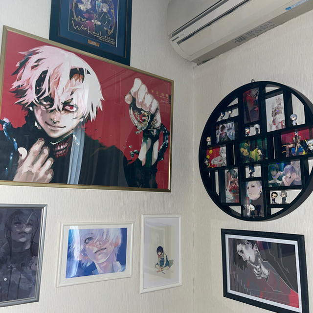 石田スイ展 東京喰種 白金木 B2ポスター！の通販 by ラクマは理不尽
