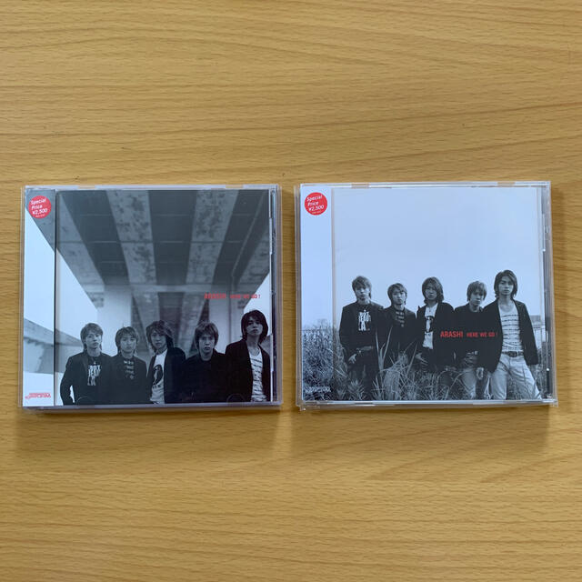 嵐 - 嵐 CDアルバム「HERE WE GO!」2002年初回生産限定盤+通常盤セット