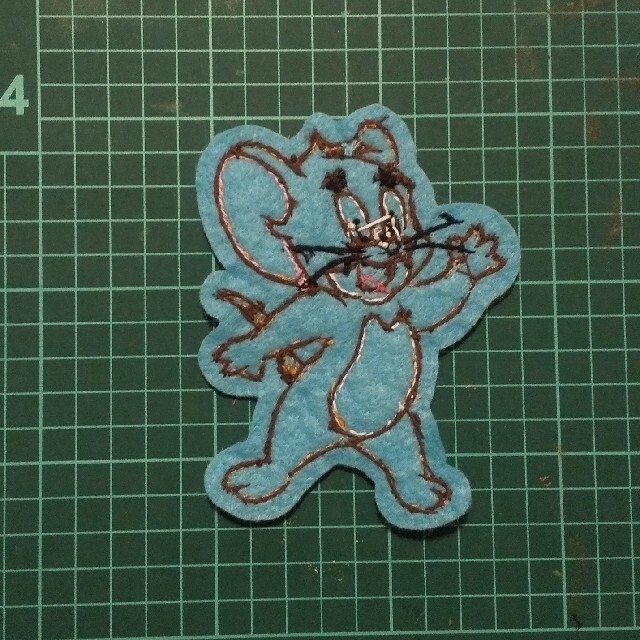 フェルトワッペン キャラクター 入園準備の通販 by ミーまま's shop