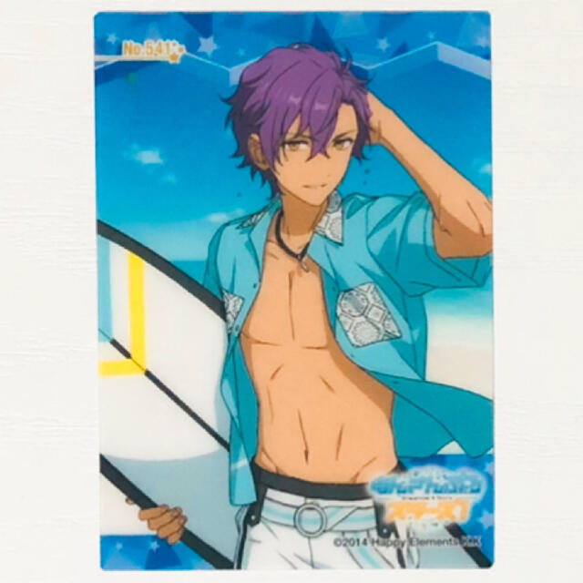 新品☆あんスタ☆UNDEAD【乙狩アドニス】クリアカード☆2点セットの