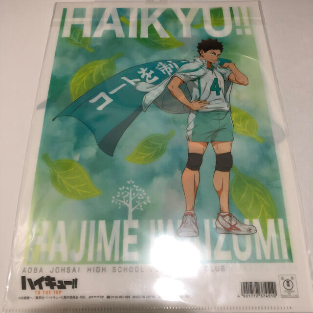 未開封】及川徹 岩泉一 コートを制す クリアファイル ハイキューの通販