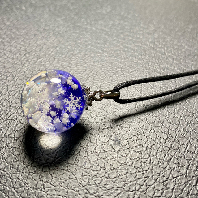 予約済】雪景色レジンネックレス×2点の通販 by Galaxy Space IORI｜ラクマ