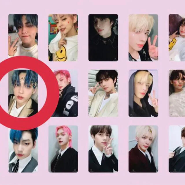 TXT テヒョン blue hour トレカ ラキドロ ラッキードロー