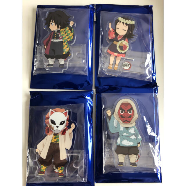 鬼滅の刃 繋がるアクリルスタンド 2期 冨岡義勇 鱗滝左近次 錆