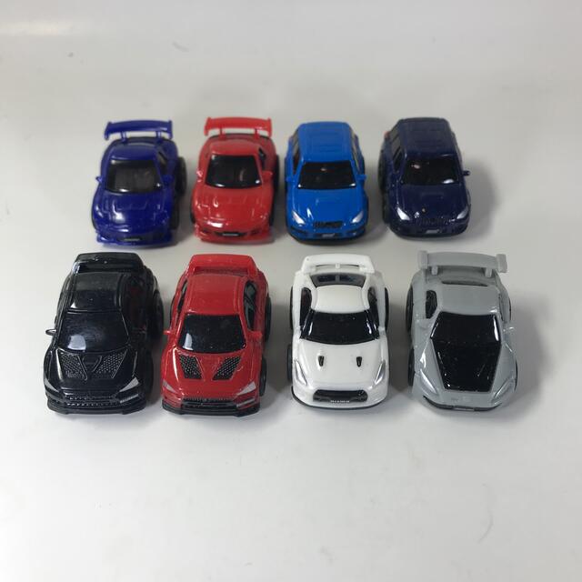 缶コーヒーおまけミニカー チョロQ(小）8台セットの通販 by ちゅるんぶ