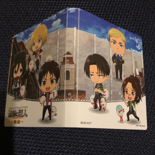 進撃の巨人 ジョイポリス コラボ 非売品 ステッカー 全種 レア シール