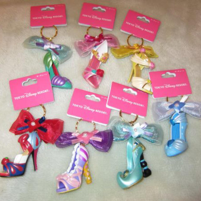 Disney - よつ葉様専用☆ディズニー プリンセス シューズ キーホルダー