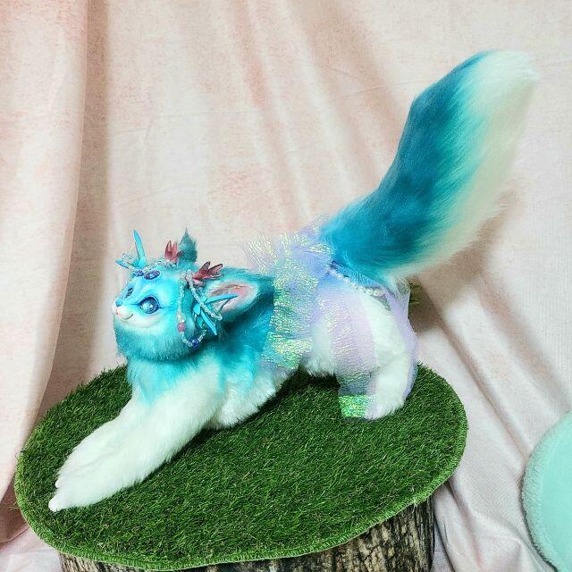 みーこ様のオーダー】幻獣風ハンドメイドぬいぐるみ【アートドール】の