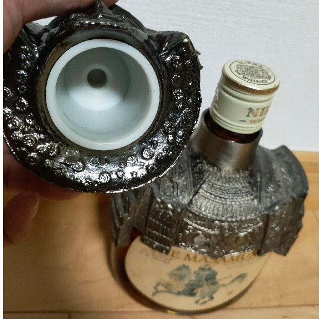 希少 ニッカ ウィスキー ボトルカバー 甲冑 鎧兜 戦国武将 G&G伊達政宗