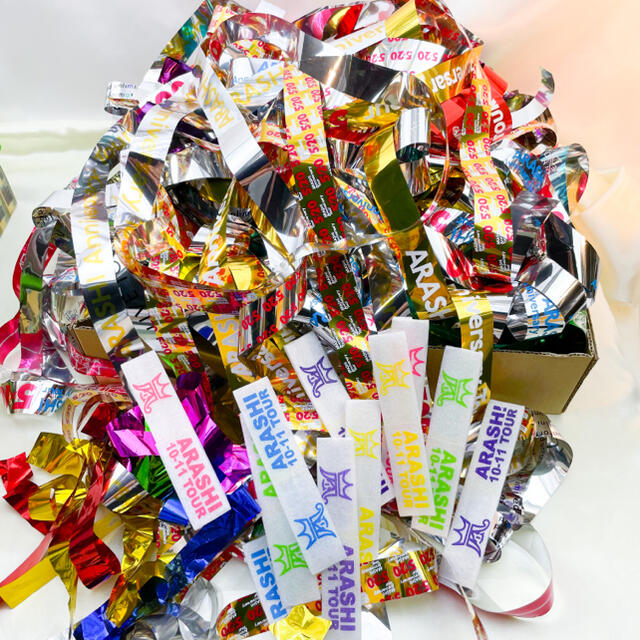 Johnny's - 嵐 ツアー 銀テープ 落下物 大量 まとめて セットの通販 by