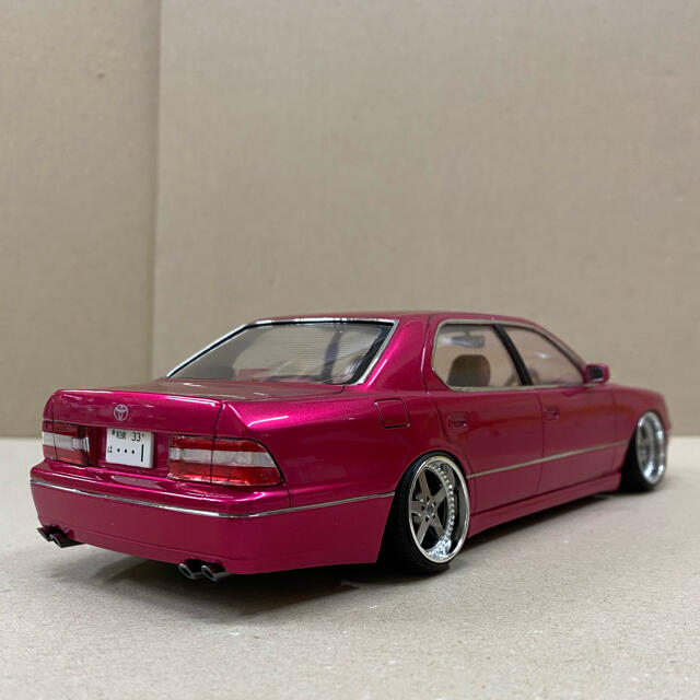 AOSHIMA - プラモデル完成品 アオシマ1/24 オートクチュール21セルシオ