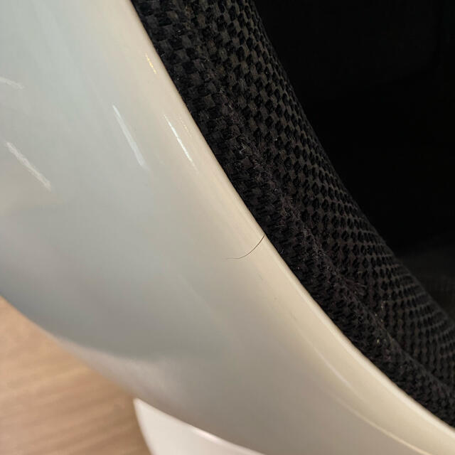 ボールチェア 卵型 椅子 ホワイトニングの通販 by ろい's shop｜ラクマ