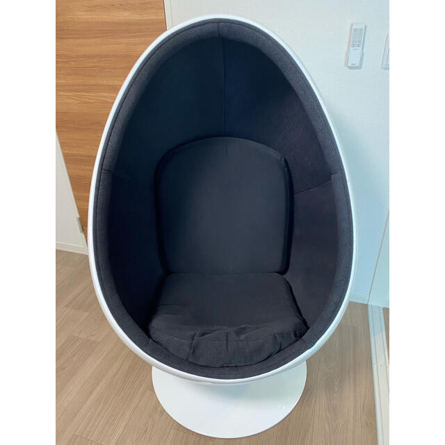 ボールチェア 卵型 椅子 ホワイトニングの通販 by ろい's shop｜ラクマ