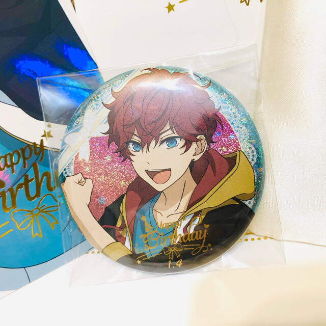あんスタ 中国限定バースデーセット天城一彩 ALKALOID缶バッチの通販