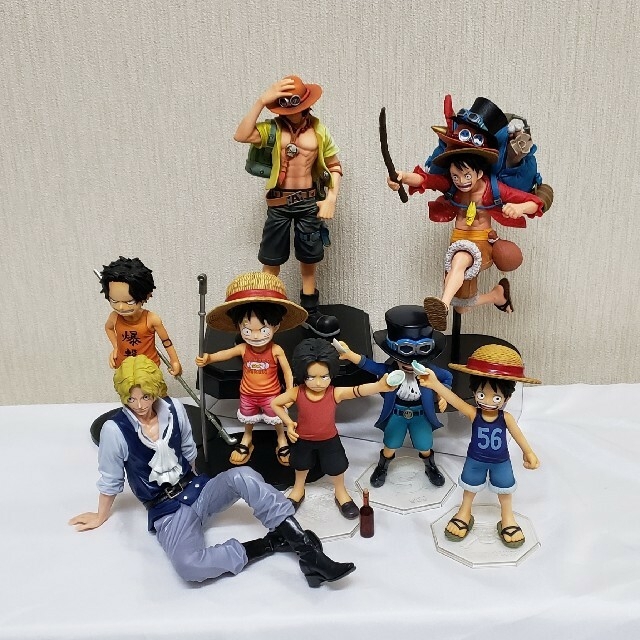 東京ワンピースタワー三兄弟フィギュア 3体セット