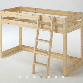 MUJI (無印良品) - 無印 パイン材ミドルベッドの通販 by ohana｜ムジル