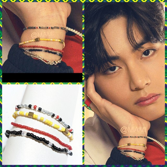 防弾少年団(BTS) - 💜BTS 防弾少年団 テテ ビーズ ブレスレット ④