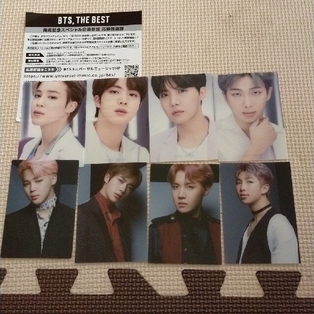 BTS THE BEST クリアフォトカードの通販 by らんらん's shop｜ラクマ
