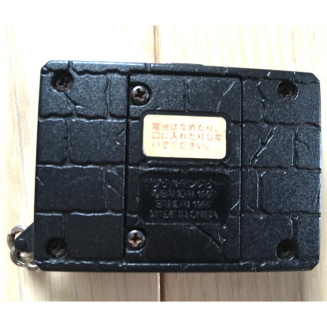 BANDAI - 携帯版 デジモン デジタルモンスター 初期 黒 白 紫 合計3台