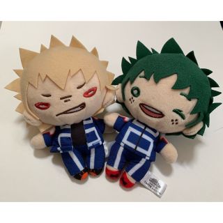 ヒロアカ にとたん ぬいぐるみ体操服ver【⭐️JF限定品】緑谷＆爆豪の