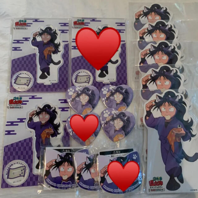 忍たま乱太郎 ナンジャタウン 特別賞 アクリルスタンド 缶バッジ