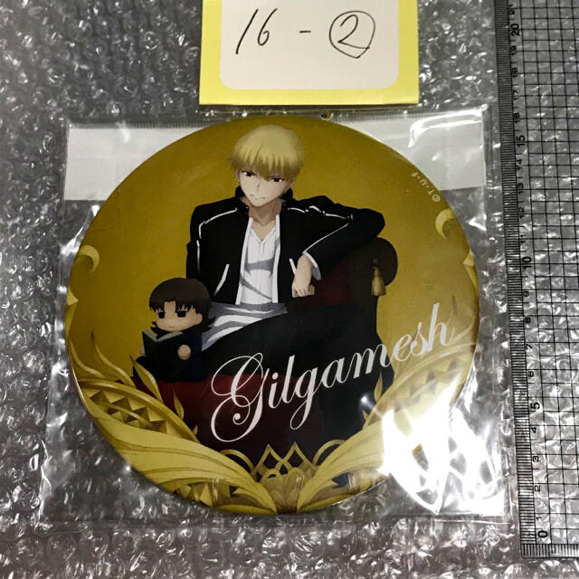 fate 新宿コラボ 特大缶バッジスタンド ギルガメッシュ fgoの通販 by