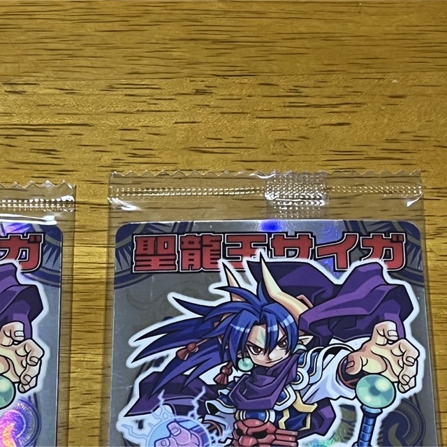 神羅万象チョコ 第一章 第一弾 光龍王サイガ 青龍王サイガの通販 by