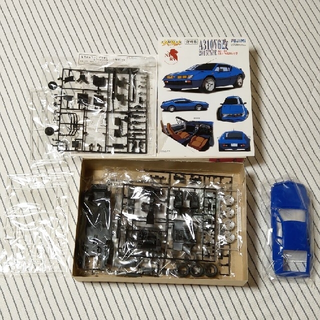 フジミ1/20 A310 V6改 2015年型 葛城ミサト専用車の通販 by やき