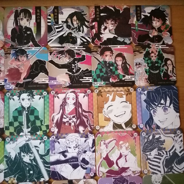 鬼滅の刃 アートコースター◇第二弾 全45種＋ボックス封入特典3種入 48