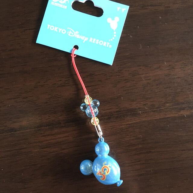 Disney - ディズニーランド 30周年限定 風船 鈴ストラップ 新品の通販
