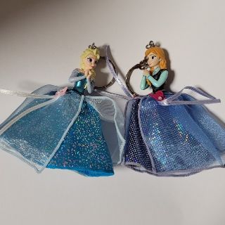 アナと雪の女王 - アナと雪の女王 アナとエルサ キーホルダーセットの