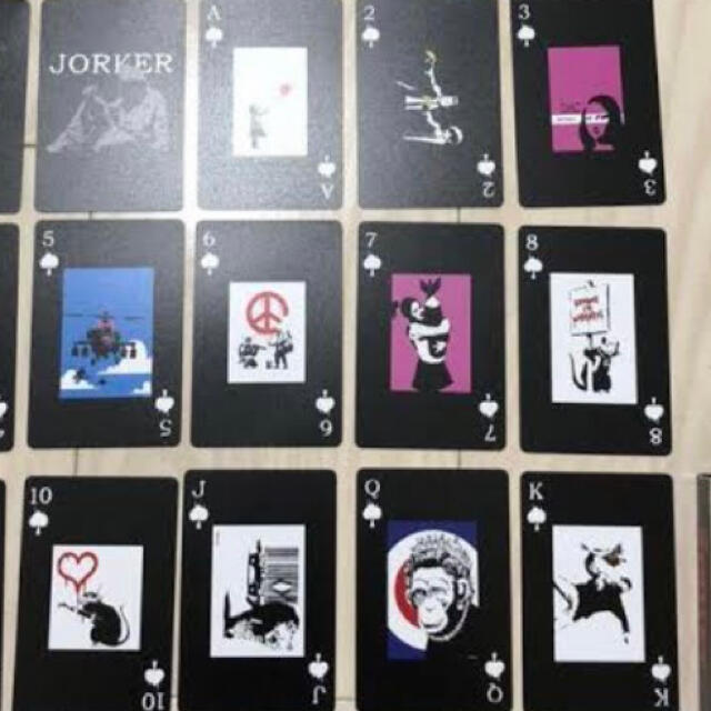 バンクシー トランプカード 未開封 パンフレット付きの通販 by はな's