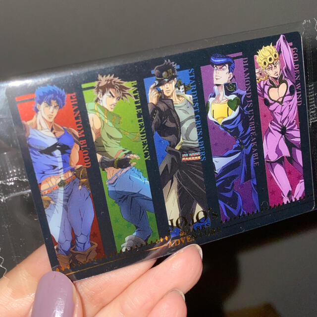 BANDAI - JOJO カード 3部4部5部ラスボスセット＋ビジュアルカードの