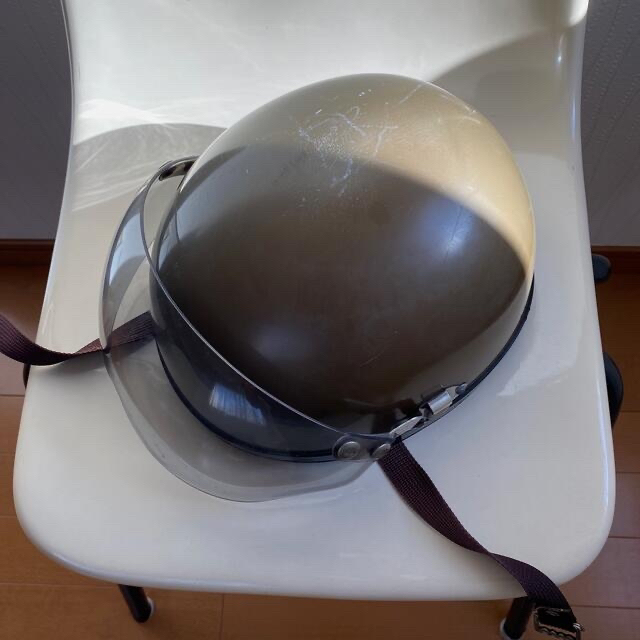 昭和レトロ】KUNOH クノー工業 半ヘルメット フジペンギン刻印有り